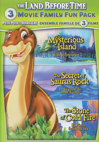 The Land Before Time : V-VII (3 Movie Family Fun Pack) (Bilingual) DVD Movie 
