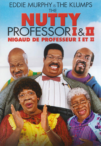 The Nutty Professor I & II (Bilingual) DVD Movie 