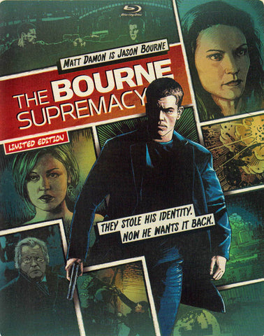 The Bourne Supremacy (Steelbook) (Blu-ray + DVD) (Blu-ray) BLU-RAY Movie 