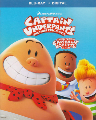 Captain Underpants: The First Epic Movie (Bilingual) (Blu-ray) BLU-RAY Movie 