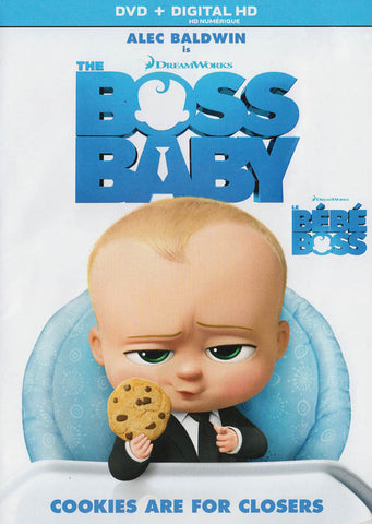 The Boss Baby (Bilingual) DVD Movie 