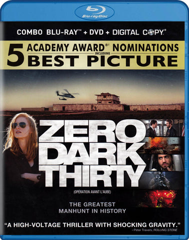Zero Dark Thirty (Blu-ray + DVD + Digital Copy) (Blu-ray) (Bilingual) BLU-RAY Movie 