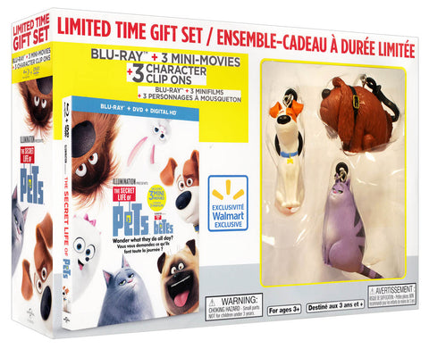 The Secret Life Of Pets (Blu-ray + DVD) (Blu-ray) (Limited Time Gift Set) (Bilingual) (Boxset) BLU-RAY Movie 