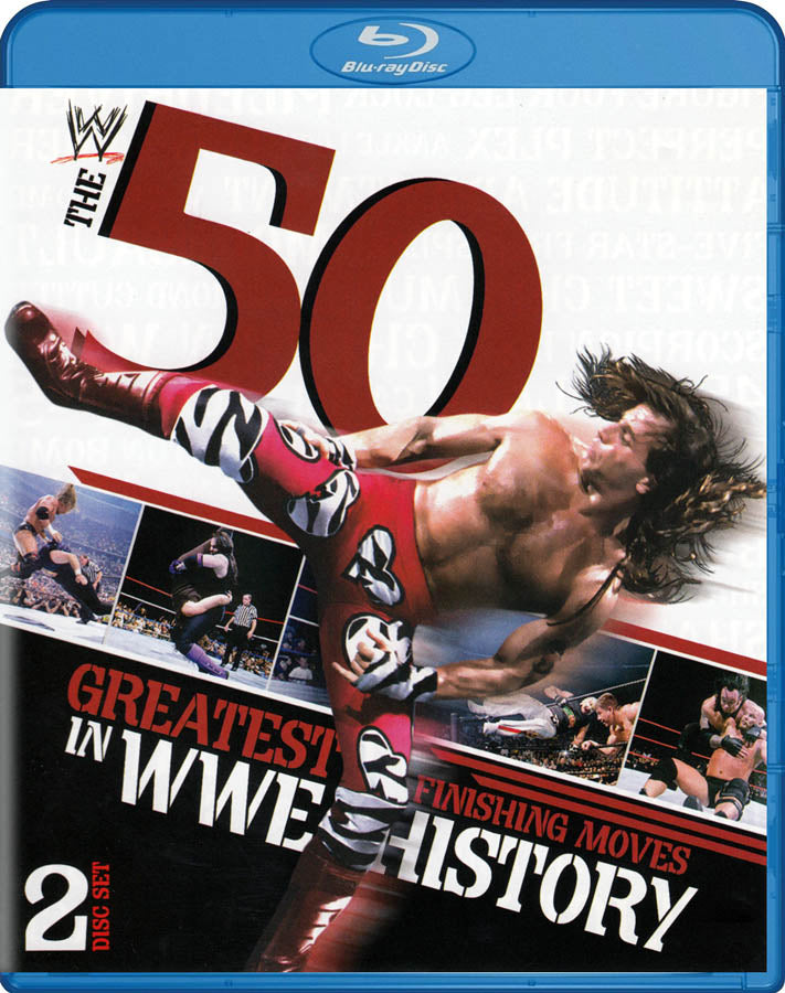 WWE The 50 Greatest Finishing Moves in WWE History (Bluray) on BLU