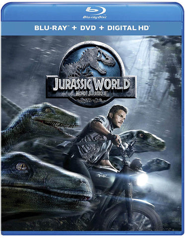 Jurassic World (Blu-ray + DVD + Digital Copy) (Blu-ray) (Bilingual) BLU-RAY Movie 