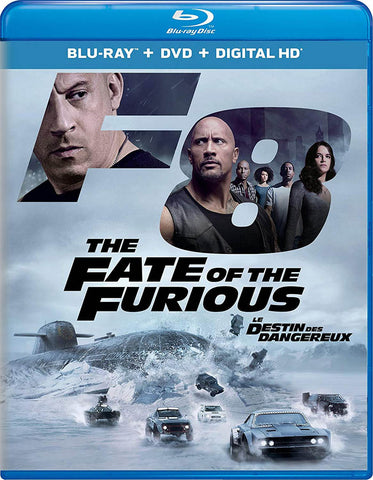 The Fate of the Furious (Blu-ray + DVD + Digital HD) (Blu-ray) (Bilingual) BLU-RAY Movie 