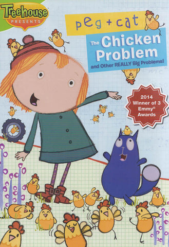 Peg + Cat - The Chicken Problem And Other Really Big Problems DVD Movie 