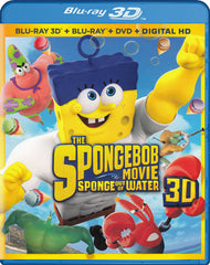 The SpongeBob Movie - Sponge Out Of Water 3D (Blu-ray 3D + Blu-ray + DVD + Digital HD) (Blu-ray)