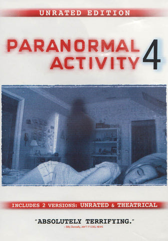 Paranormal Activity 4 (Unrated Edition) DVD Movie 