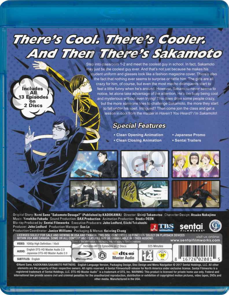 Haven t You Heard - I m Sakamoto (Blu-ray) on BLU-RAY Movie
