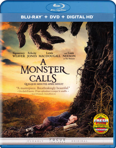 A Monster Calls (Blu-ray + DVD + Digital HD) (Blu-ray) (Bilingual) BLU-RAY Movie 