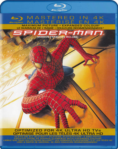 Spider-Man (Mastered in 4K) (Bilingual) (Blu-ray) BLU-RAY Movie 