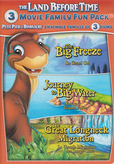The Land Before Time: The Big Freeze/Journey to Big Water/The Great Longneck Migration (Bilingual)