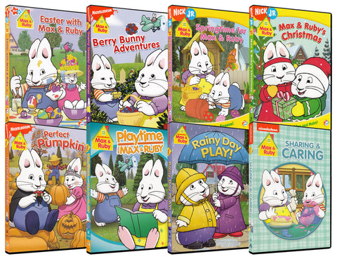 Max and Ruby Collection 8-Pack DVD Movie 