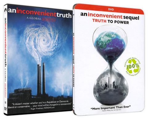 An Inconvenient Truth - A Global Warning / An Inconvenient Sequel -Truth to Power (2-Pack DVD) DVD Movie 