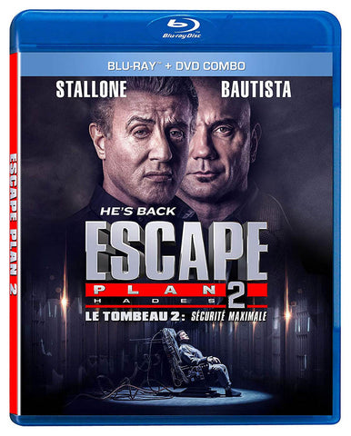 Escape Plan 2 (Blu-ray + DVD Combo) (Blu-ray) (Bilingual) BLU-RAY Movie 