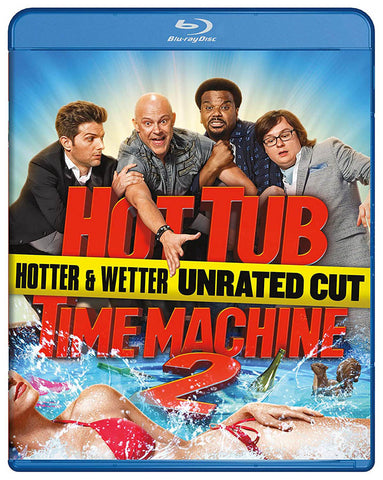 Hot Tub Time Machine 2 (Hotter & Wetter Unrated Cut) (Blu-ray) BLU-RAY Movie 