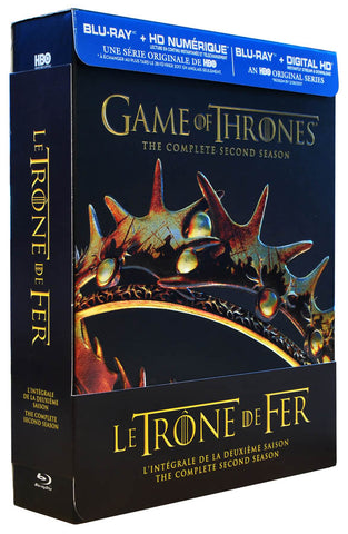 Game of Thrones : The Complete Season 2 (Blu-ray) (Bilingual) (Boxset) BLU-RAY Movie 