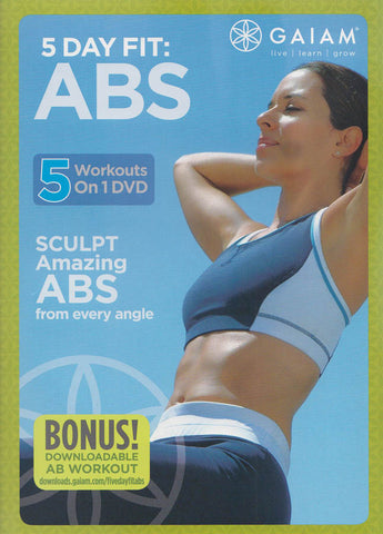 Five Day Fit Abs DVD Movie 