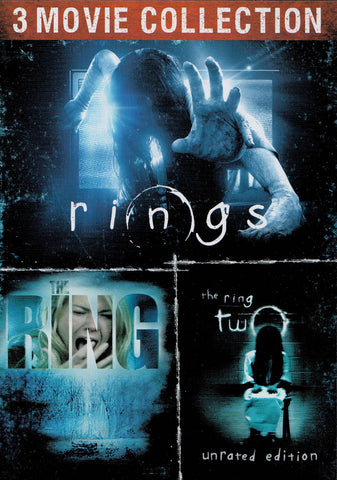 Rings / The Ring / The Ring Two (3-Movie Collection) DVD Movie 