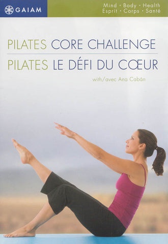 Pilates Core Challenge (Bilingual) DVD Movie 