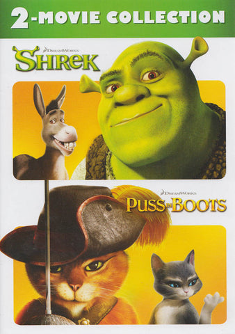 Shrek / Puss in Boots (2-Movie Collection) DVD Movie 