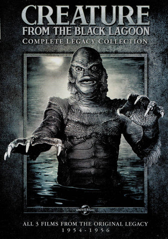 Creature From the Black Lagoon (Complete Legacy Collection) (1954-1956) DVD Movie 