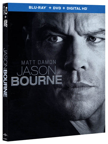 Jason Bourne (Blu-ray + DVD + Digital HD) (Blu-ray) BLU-RAY Movie 