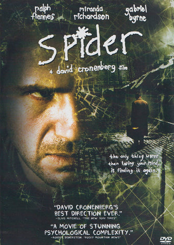 Spider DVD Movie 