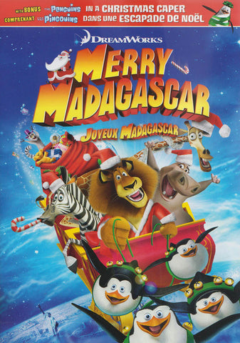 Merry Madagascar / Joyeux Madagascar (Bilingual) DVD Movie 