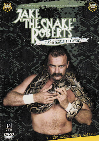 Jake The Snake Roberts - Pick Your Poison (WWE Legends) (Boxset) DVD Movie 