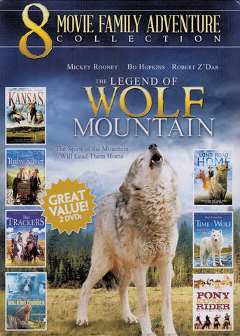 8-Movie Family Adventure Collection (Boxset) DVD Movie 