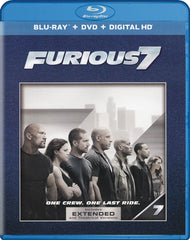 Furious 7 (Extended Edition) (Blu-ray + DVD + Digital HD) (Blu-ray)