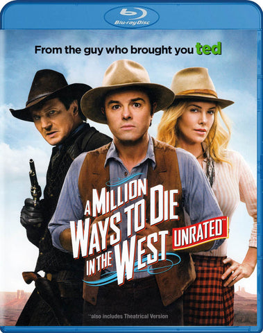 A Million Ways to Die in the West (Blu-ray) BLU-RAY Movie 