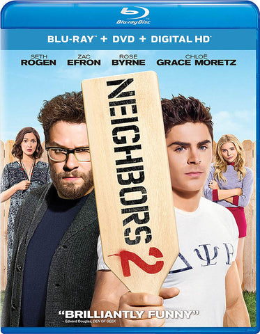 Neighbors 2: Sorority Rising (Blu-ray + DVD + Digital HD) (Blu-ray) BLU-RAY Movie 