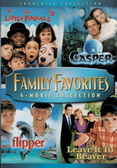 Family Favorites 4 Movie Collection (The Little Rascals / Casper / Flipper / Leave It To Beaver)