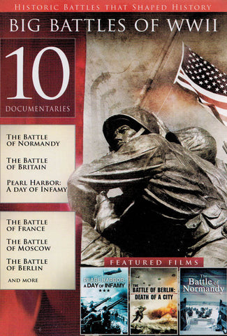 Big Battles of WWII (10 Films) DVD Movie 