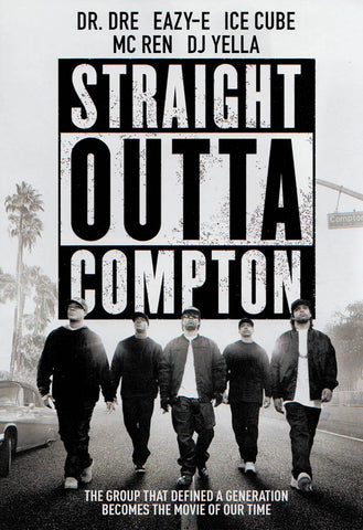 Straight Outta Compton DVD Movie 