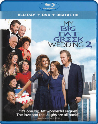 My Big Fat Greek Wedding 2 ( (Blu-ray + DVD + Digital HD) (Blu-ray) BLU-RAY Movie 