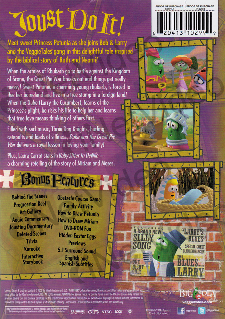 Veggietales Duke And The Great Pie War Part 1