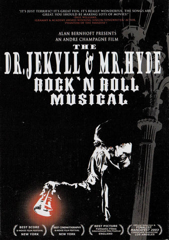The Dr. Jekyll & Mr. Hyde Rockn Roll Musical DVD Movie 