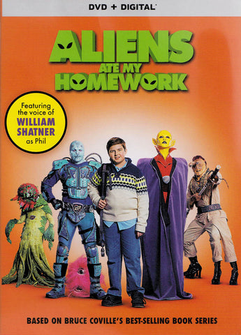 Aliens Ate My Homework (DVD + Digital) DVD Movie 