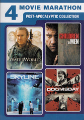 4 Movie Marathon - Post-Apocalyptic Collection (Waterworld / Children of Men / Skyline / Doomsday)