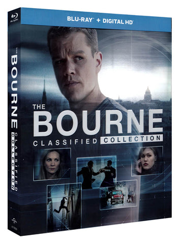 The Bourne - Classified Collection (Blu-ray + Digital HD) (Blu-ray) (Boxset) BLU-RAY Movie 