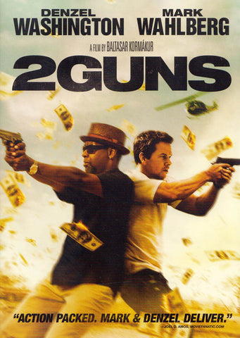 2 GUNS DVD Movie 