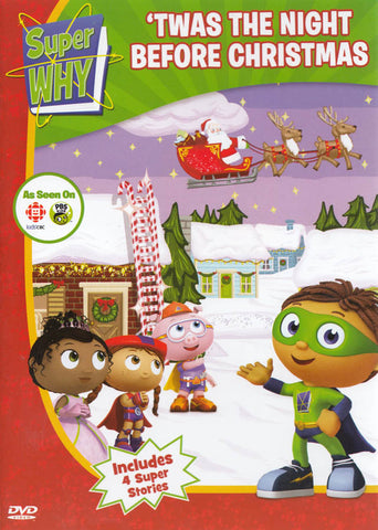Super Why - Twas The Night Before Christmas DVD Movie 