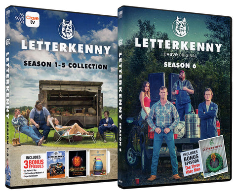 Letterkenny: Season 1-6 Collection (2-Pack) (Boxset) DVD Movie 