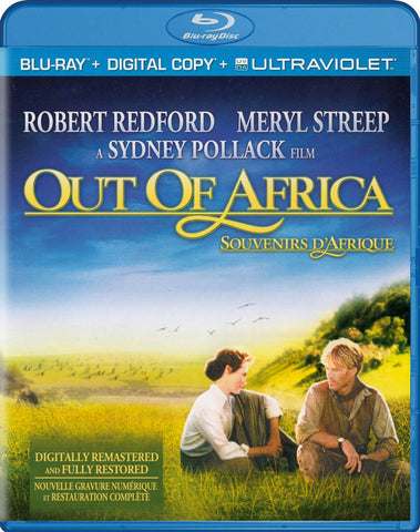 Out of Africa (Blu-ray + Digital Copy + Ultraviolet) (Blu-ray) (Bilingual) BLU-RAY Movie 