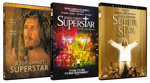 Jesus Christ Super Star Pack (3-Pack) (Boxset) DVD Movie 