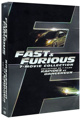 Fast And Furious 7-Movie Collection (Boxset) (Bilingual) DVD Movie 